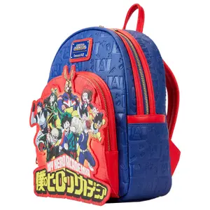Ryggsäck för barn Loungefly My Hero Academia Group Debossed Logo image-0