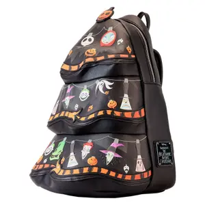 Mochila de menina Loungefly Disney Nightmare Before Christmas Tree String Lights Glow image-2