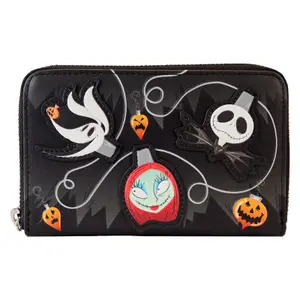 Girl's wallet Loungefly Disney Nightmare Before Christmas Tree String Lights Glow image-1