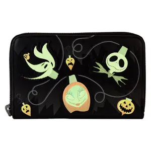 Girl's wallet Loungefly Disney Nightmare Before Christmas Tree String Lights Glow image-4