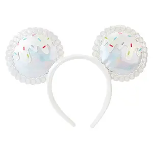Girl's headband Loungefly Disney 100 Anniversary Celebration Cake ears image-1
