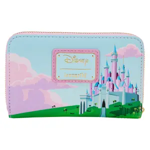 Girl's wallet Loungefly Disney Sleeping Beauty Castle Three Good Fairies Stained Glass image-3