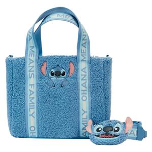 Borsa a tracolla in peluche Loungefly Loungefly Disney Stitch