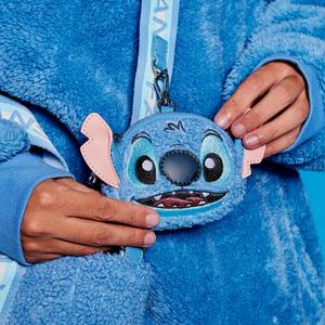 Borsa a tracolla in peluche Loungefly Loungefly Disney Stitch image-6