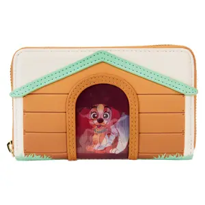 Girl's lenticular wallet Loungefly Disney I Heart Dogs Dog House Triple image-0
