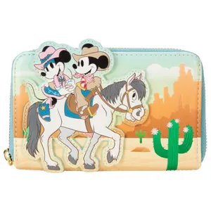 Girl's wallet Loungefly Disney Mickey & Minnie Western image-1