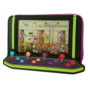 Children's wallet Loungefly Teenage Mutant Ninja Turtles 40th Anniversary Vintage Arcade image-2