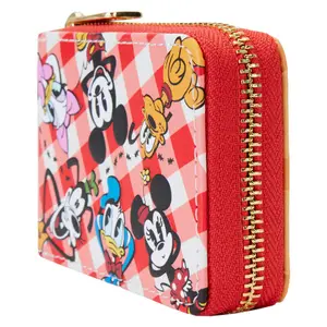 Girl's wallet Loungefly Disney Mickey & Friends Picnic Blanket accordion image-1