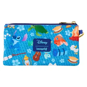 Portfolio Loungefly Disney Stitch Camping Cuties zipper wrislet image-1