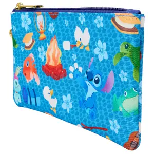 Portfolio Loungefly Disney Stitch Camping Cuties zipper wrislet image-2