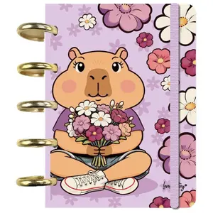 Bloc-notes Lovely Story Capybara Flower