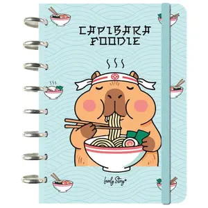 Bloco de notas Lovely Story Capybara Foodie