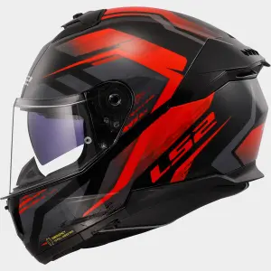 Volle motorhelm LS2 FF808 Stream II Fury image-0