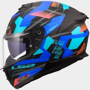 Full face motorcycle helmet LS2 FF808 Stream II Mika image-0