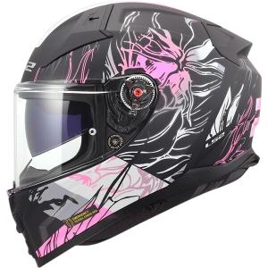 Capacete de motociclista de rosto inteiro LS2 FF811 Vector II Darflo