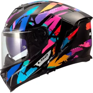 Casco integrale da moto LS2 FF818 Storm III Kaos image-0