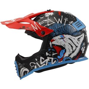 Kinder Motocross Helm LS2 MX437 Fast II Mini Starmaw