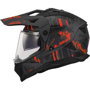 Motorrad-Integralhelm LS2 MX702 Pioneer II Crazy