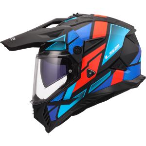 Motorrad-Integralhelm LS2 MX702 Pioneer II Block