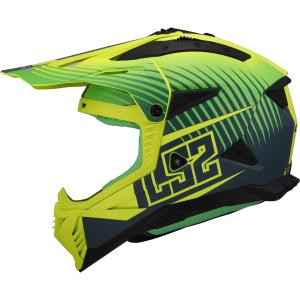 Motorrad-Cross-Helm LS2 MX708 Fast II Duck