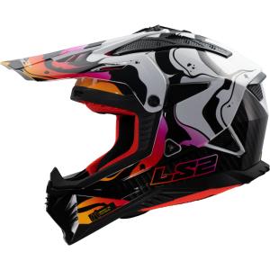 Motorrad-Cross-Helm LS2 MX708 Fast II Wash