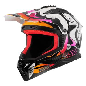 Motorcycle helmet LS2 MX708 Fast II Wash image-1