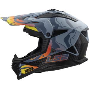 Motorrad-Cross-Helm LS2 MX708 Fast II Wash