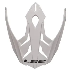 Replacement visor for motocross helmet LS2 MX701