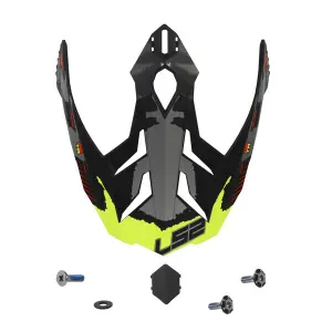 Visière casque de moto cross rechange LS2 MX701 Extend