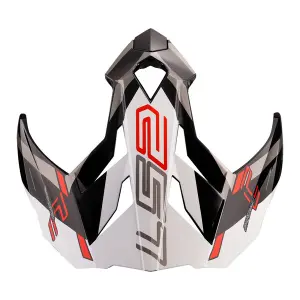 Replacement visor for motocross helmet LS2 MX701 Edge image-0