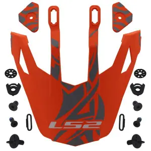 Προστατευτική ζελατίνα κράνους motocross LS2 MX702 Rangi image-0