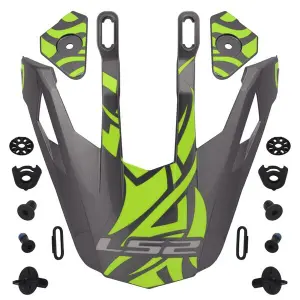 Προστατευτική ζελατίνα κράνους motocross LS2 MX702 Rangi image-0