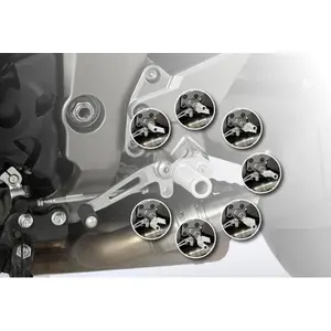 Paar kompletter Satz Fußstützen vorne LSL Gsx-r1000 05 image-0