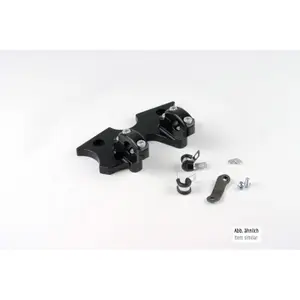 Motorcycle handlebar trigger guard kit LSL GS500E 89- 00 image-0