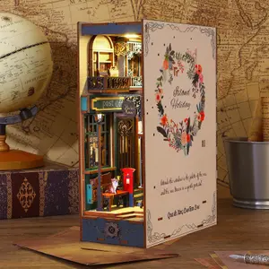 Maquette miniature décorative Ludistri DIY Book Nook Ludistri - Ruelle image-1