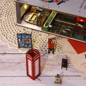 Maquette miniature décorative Ludistri DIY Book Nook Ludistri - Ruelle image-2