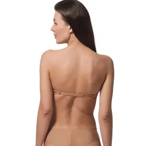 Biustonosz bandeau wielo-pozycyjny damski Luna Secret image-1