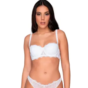 Soutien-gorge balconnet femme Luna Orchidea Mariage image-0
