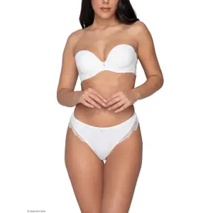 Reggiseno aderente preformato donna Luna Melody Mariage image-3