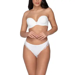 Reggiseno aderente preformato donna Luna Melody Mariage image-4