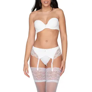 Reggiseno aderente preformato donna Luna Melody Mariage image-6