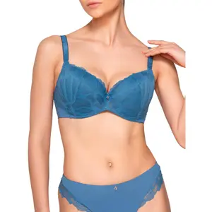 Biustonosz balkonikowy z fiszbinami dla kobiet Luna Melody image-4