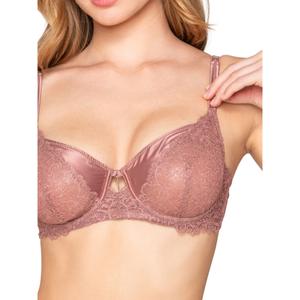 Underwired balcony bra for women Luna Mystique image-6