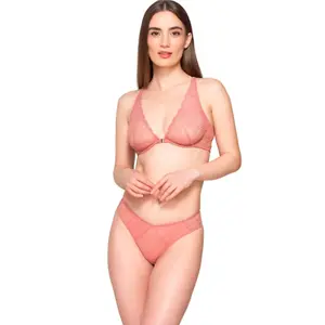 Sujetador triángulo con aros para mujer Luna Pearl image-3