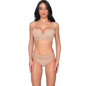 Biustonosz balkonikowy z fiszbinami dla kobiet Luna Melody image-1