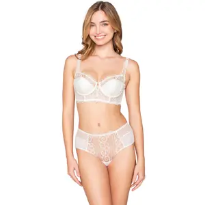 Damski biustonosz bez ramiączek Luna Lilium Mariage image-3