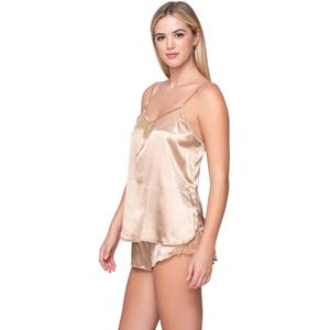 Nuisette caraco fines bretelles femme Luna Prestige Satin image-5