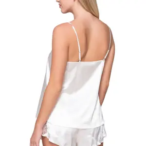 Nuisette caraco fines bretelles femme Luna Prestige Satin image-2