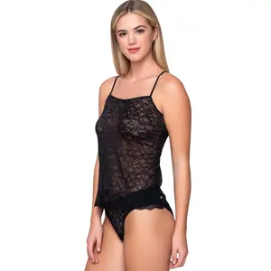 Débardeur caraco dentelle femme Luna Micro Touch Lace image-2
