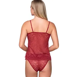 Débardeur caraco dentelle femme Luna Micro Touch Lace image-2